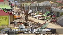 Macron rend visite aux victimes de Saint-Martin