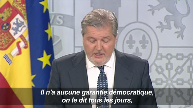 Catalogne: un référendum illégal qui n'aura pas lieu (Madrid)