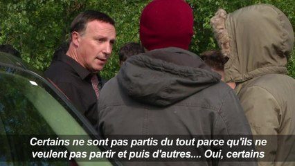 Les migrants de retour à Grande-Synthe