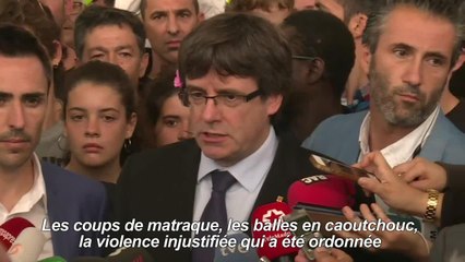 Référendum: tensions entre indépendantistes et pouvoir espagnol