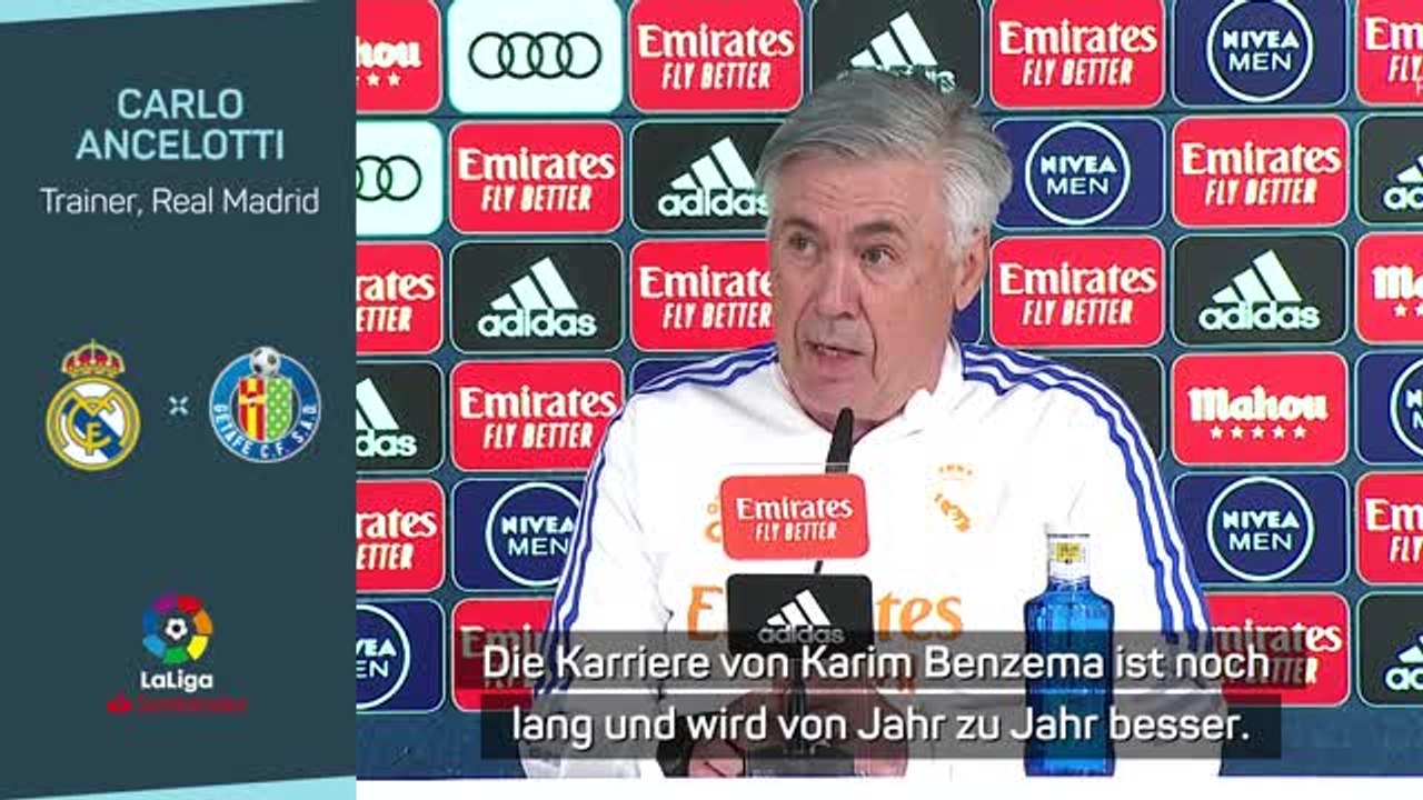 Ancelotti über Benzema: 'Von Jahr zu Jahr besser'