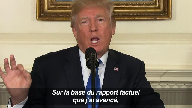 Trump annonce qu'il ne certifiera pas l'accord sur le nucléaire