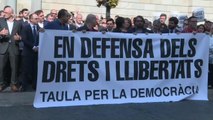Catalogne: rassemblement contre la détention d'indépendantistes