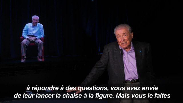 Des survivants de l'Holocauste pour l'éternité en hologrammes