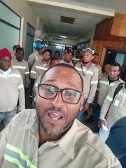 Trabajadores contratista Ópalo montan piquete en el Ministerio de Trabajo