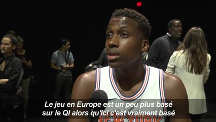 NBA/Ntilikina (New York): "Ce dont j'ai rêvé depuis tout petit"