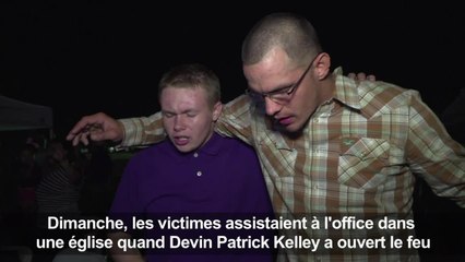 Fusillade au Texas: veillée en mémoire des victimes