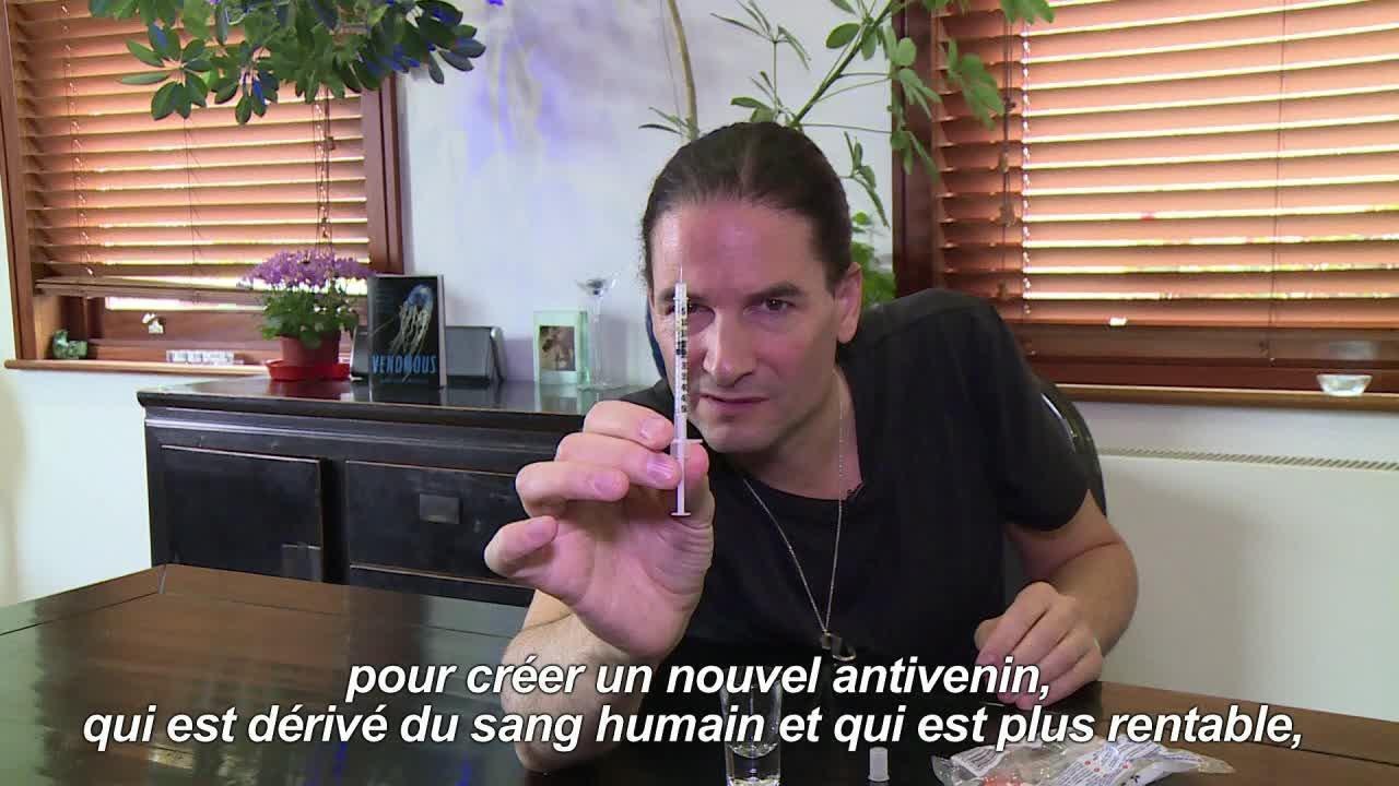 GB: Steve Ludwin, l'homme qui résiste au venin de serpent