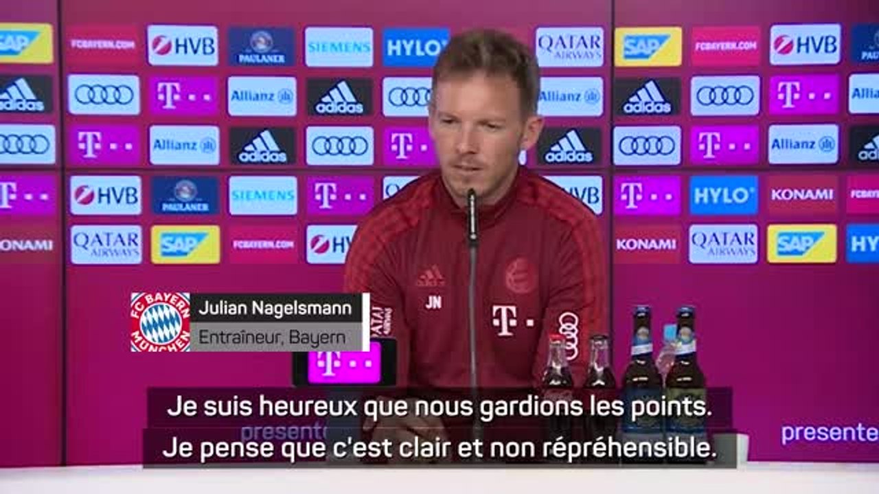 28e j. - La plainte de Fribourg rejetée, Nagelsmann "heureux de conserver les trois points"