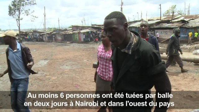 Election au Kenya: au moins 6 morts dans des affrontements