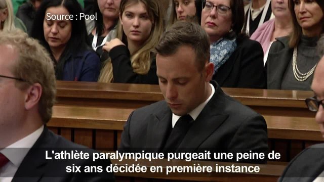 Afsud: Pistorius condamné en appel à 13 ans et 5 mois de prison