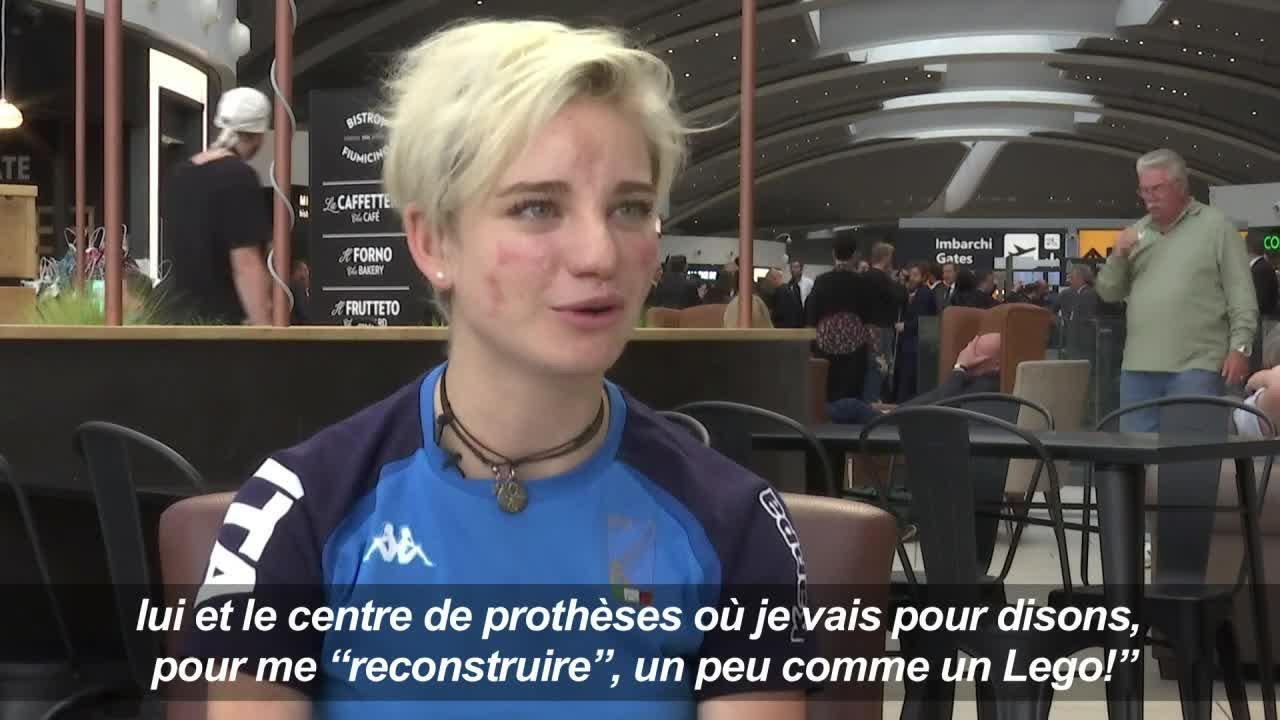 Escrime/handicap: Bebe Vio, la ténacité à la pointe du fleuret