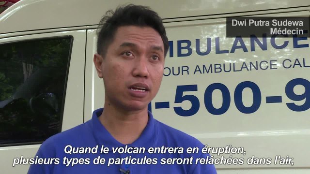 Volcan à Bali: des dizaines de milliers d'habitants évacués