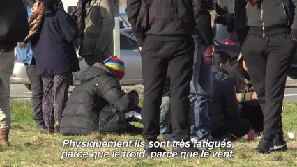 À Calais, pas de trêve hivernale pour les migrants