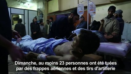 Syrie: 14 morts dans de nouveaux bombardements sur la Ghouta