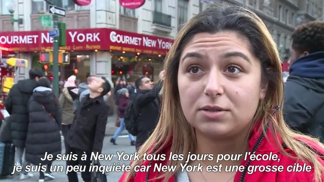 Attentat à New York: habitants et touristes inquiets