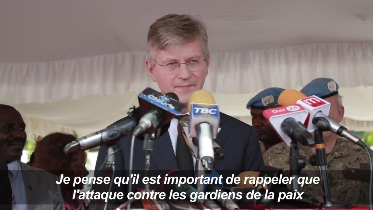 Tanzanie: hommage aux Casques bleus tués en RD Congo