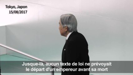 L'empereur du Japon quittera le trône le 30 avril 2019