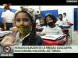 Alcaldía de Caracas recuperó al 100% la Unidad Educativa Bolivariana Nacional 