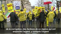 Manifestation à Paris en soutien aux rassemblements en Iran