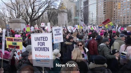 Etats-Unis: nouvelle "Marche des femmes"