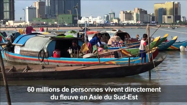 Inquiétudes pour le Mékong menacé par les barrages chinois