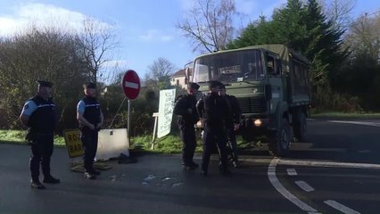 NDDL: l’ex-"route des chicanes" dégagée