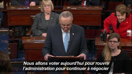 USA : compromis au Sénat, vers la réouverture du gouvernement