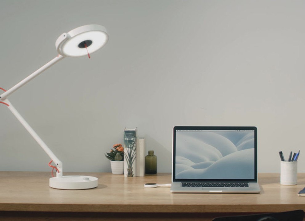 Cette lampe peut vous connecter à internet par la lumière