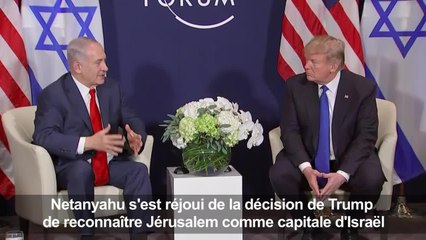 Davos: le ton monte entre Trump et les Palestiniens