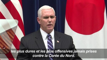 Washington va dévoiler des sanctions "dures" contre Pyongyang