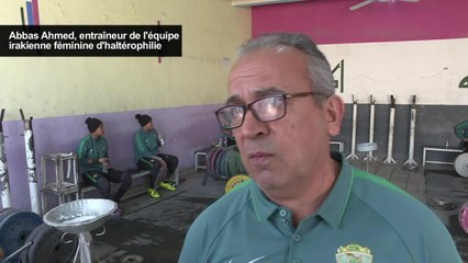 A Bagdad, l'haltérophilie se conjugue aussi au féminin