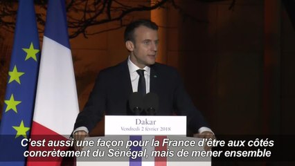 Sénégal: Macron veut protéger Saint-Louis de l'érosion côtière