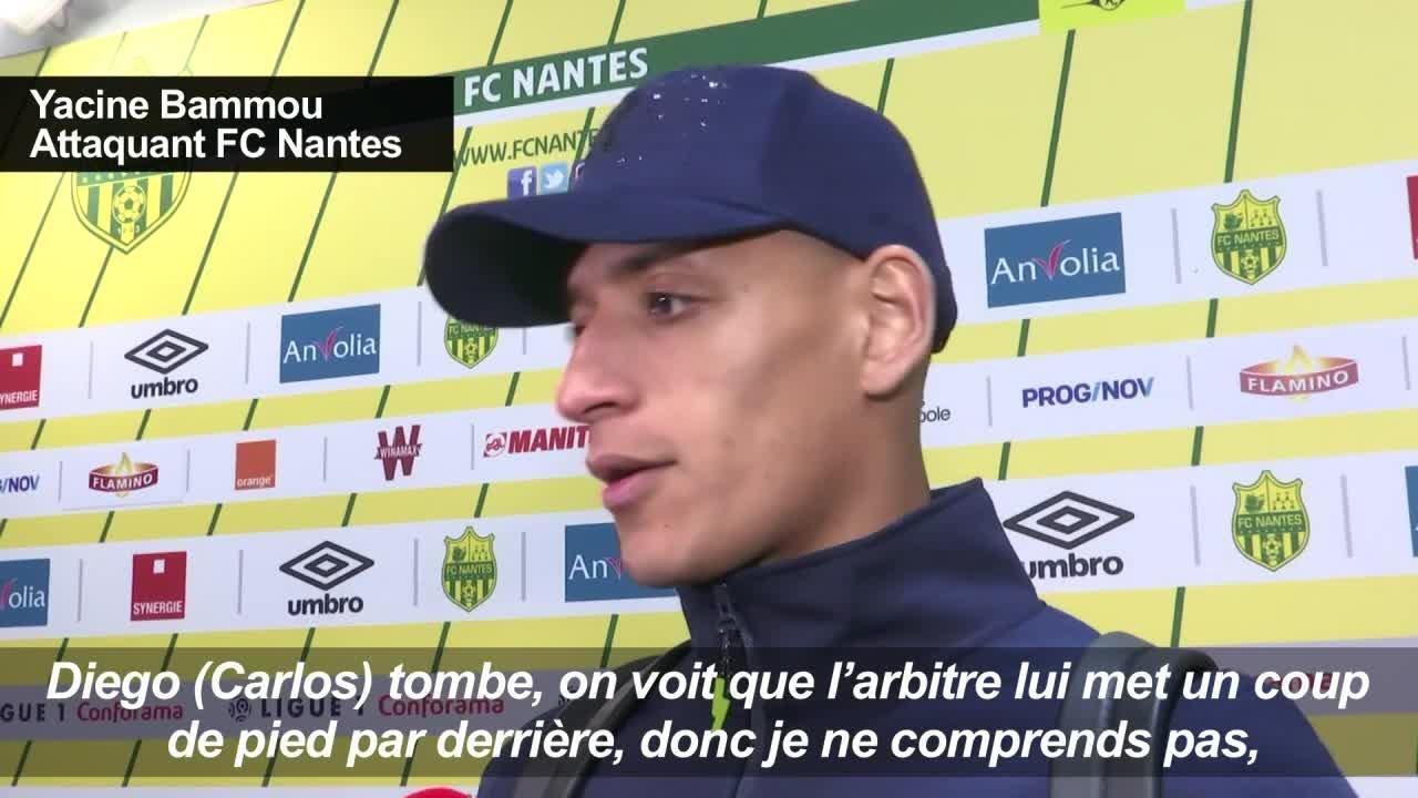 L1 - Nantes-PSG: l'arbitre tacle un joueur puis l'exclut