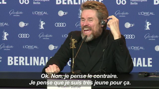 Berlinale: Dafoe honoré de recevoir l'Ours d'Or d'honneur
