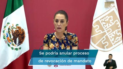 Se podría anular proceso de revocación de mandato