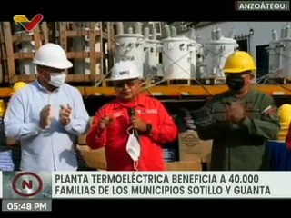 Recuperación de la Planta de Generación Termoeléctrica Guanta optimizará el servicio en Anzoátegui