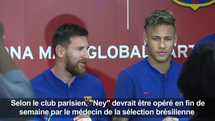 Neymar au Brésil pour son opération, objectif Mondial-2018