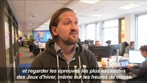 En Norvège, les JO d'hiver s'invitent même au travail