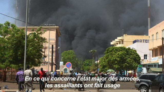 Ouagadougou: l'explosion provoquée par une voiture piégée