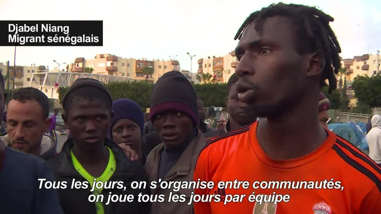 Maroc: le foot pour rêver de gloire et oublier sa vie de migrant