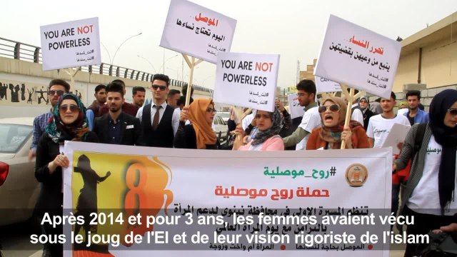 A Mossoul, des femmes courent un marathon pour leurs droits