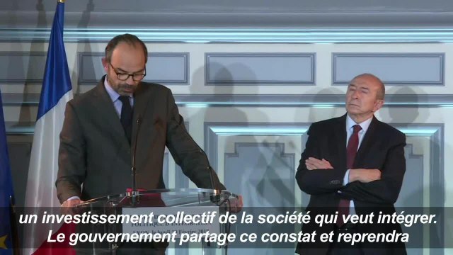 Intégration des étrangers: discours d'Edouard Philippe