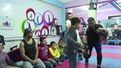 A Alexandrie, de jeunes Syriens retrouvent l'espoir par le sport
