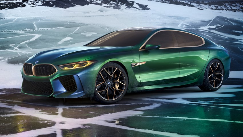 BMW M8 : la vision du futur “Gran Coupé”...