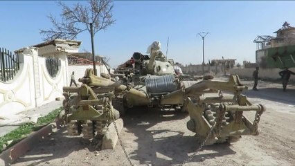 L'armée syrienne avance dans la Ghouta orientale