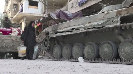 Bref exil pour des Syriens de la Ghouta, rentrés chez eux