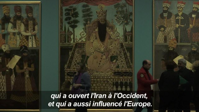 Louvre-Lens: l'art persan du 19e sublimé par Christian Lacroix