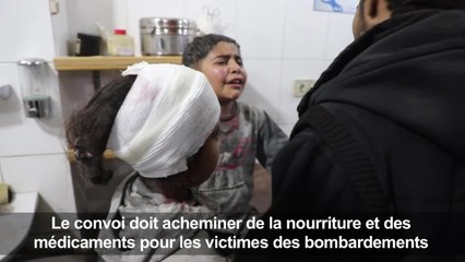 Syrie: des aides prévues pour la Ghouta bloquées à un checkpoint