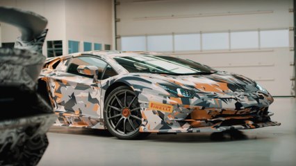 Aventador SVJ au circuit de Nürburgring